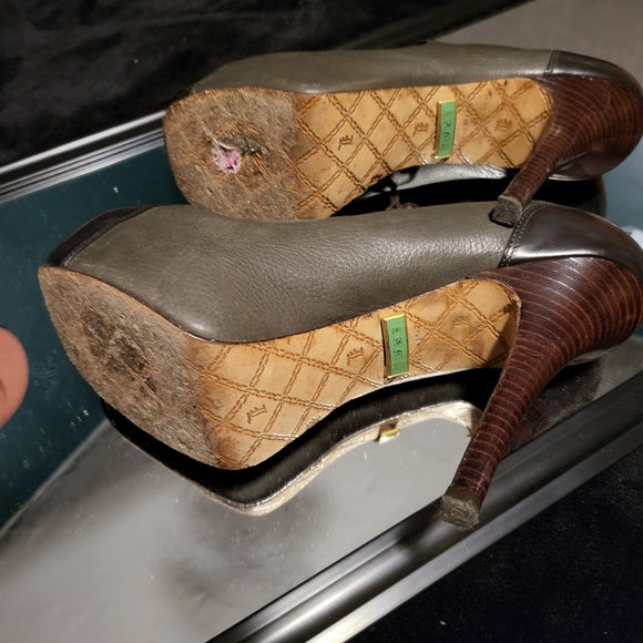 LAMB geen Stefani peep toe platform heel - Picture 5 of 8